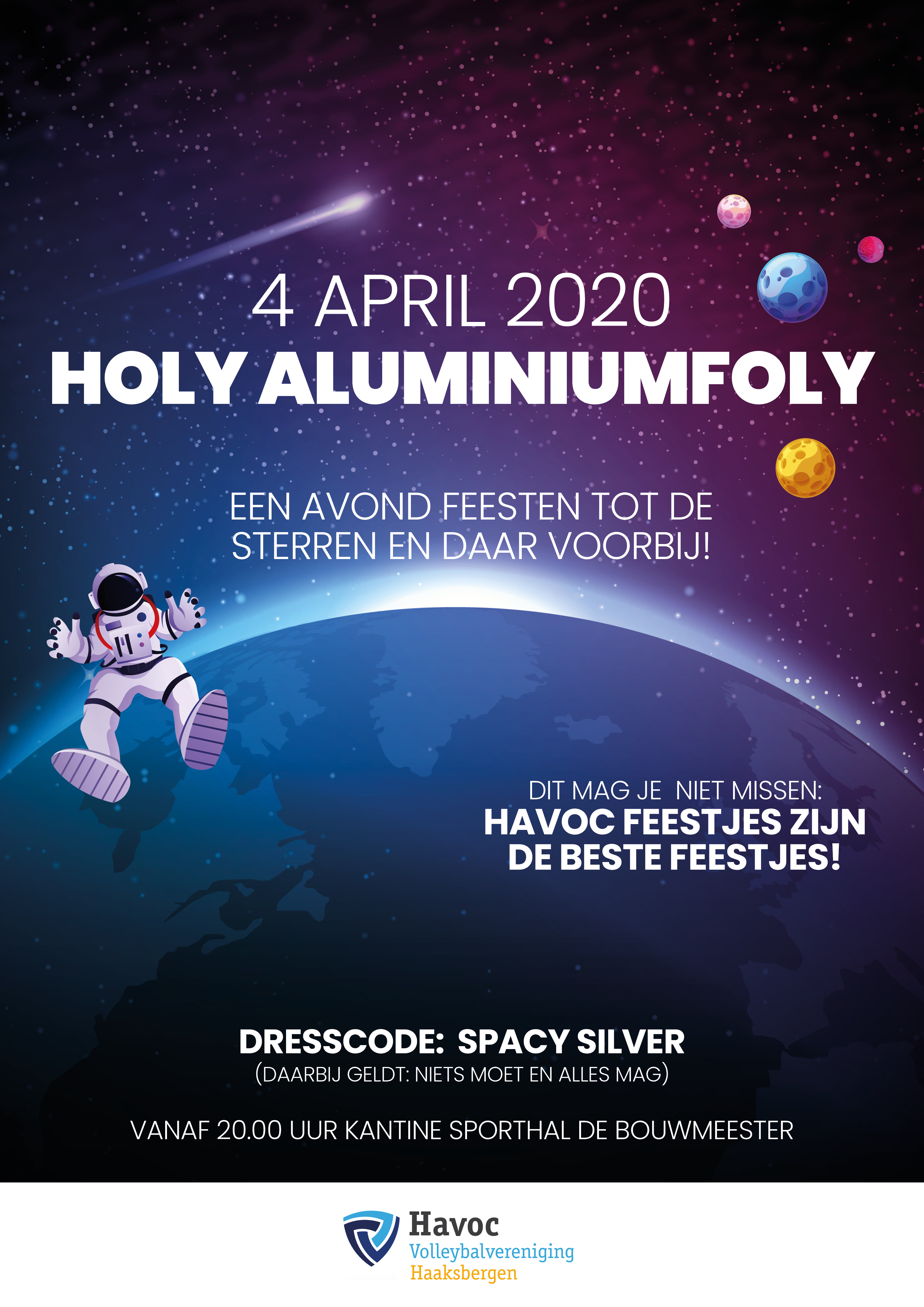 Poster Holy Aluminiumfoly
